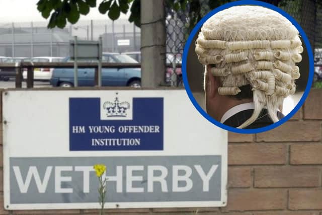 A court heard that new inmates at YOI Wetherby feel the need to join gangs for protection.