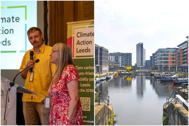 Leeds councillors, an MP and business leaders attended a climate briefing at Leeds Civic Hall - days before the heatwave