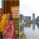 Leeds councillors, an MP and business leaders attended a climate briefing at Leeds Civic Hall - days before the heatwave