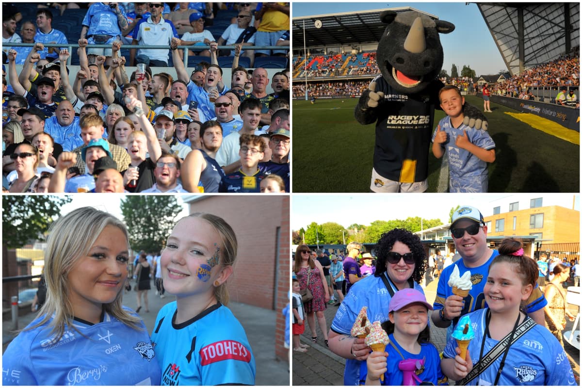 27 brilliant pictures as Leeds Rhinos fans pack Headingley for Rob Burrow ...