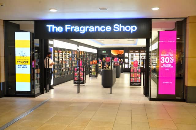 The Fragrance Shop opened at Trinity Leeds this weekend.