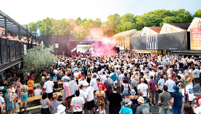 The Sherlocks and support bands drew a crowd of more than 2,000 for a memorable hometown show at Sheffield SteelYard.