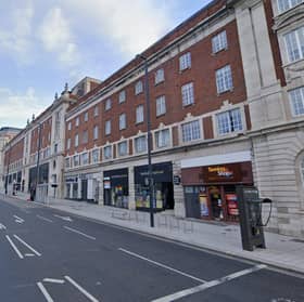 Plans have been drawn up for seven apartments in a Grade II-listed building on the Headrow in Leeds.