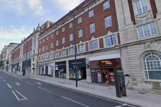 Plans have been drawn up for seven apartments in a Grade II-listed building on the Headrow in Leeds.