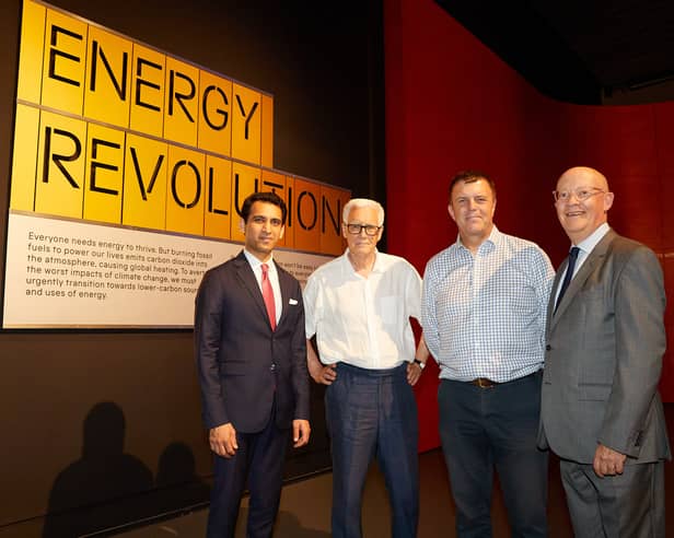 Sagar Adani, Lord Adair Turner, Nigel Topping and Ian Blatchford attended the dialogue