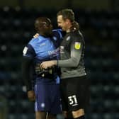 Adebayo Akinfenwa and David Stockdale were teammates at Wycombe Wanderers. 