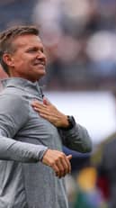 HISTORY MADE: By former Leeds United boss Jesse Marsch with Canada.