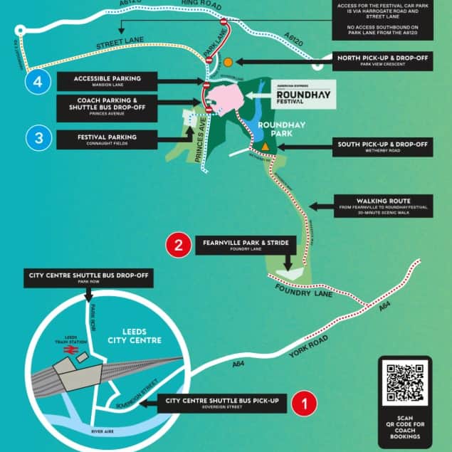 There are plenty of options if you're travelling to the festival
