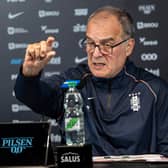 Marcelo Bielsa spoke for nearly two hours following Uruguay's World Cup exit.