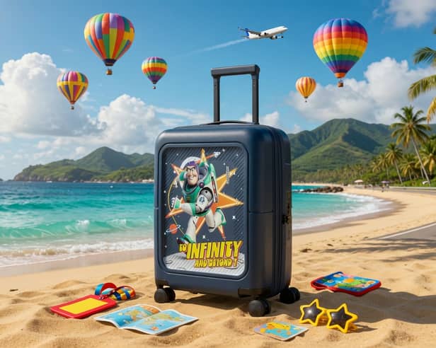 American Tourister’s Disney Dashpop range includes multiple character designs, all currently discounted on Amazon