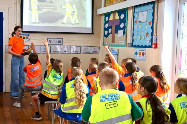 The Safety Superhero Academy uses interactive workshops and activities to teach kids about safety in a fun way