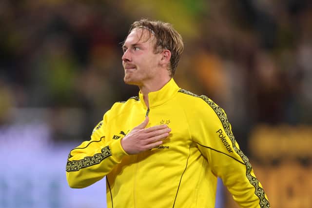 Leeds United target Julian Brandt appears to be weighing up his options.