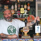 1st July 2026
Dave's Pies and Ale, Kirkstall Road, Leeds
Pictured Dave Knowlson behind the bar
Picture Gerard Binks