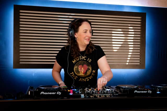 ‘Music is the answer’: West Yorkshire’s Caroline Joynson has traded the comfort zone for the mixing desk.