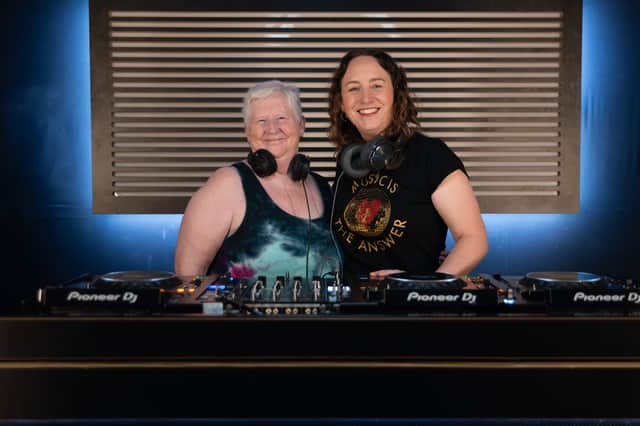 Ann Chambers, aka TikTok star Crazy Auntie Ann, and Caroline Joynson will DJ together at Colours Hoxton in London on July 4.
