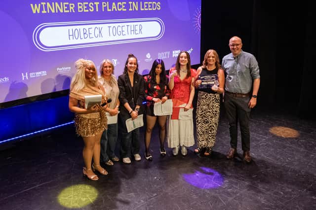 Holbeck Together was crowned winner of the ‘Children’s Choice Award’ – the only category voted for entirely by children at the prestigious annual awards.