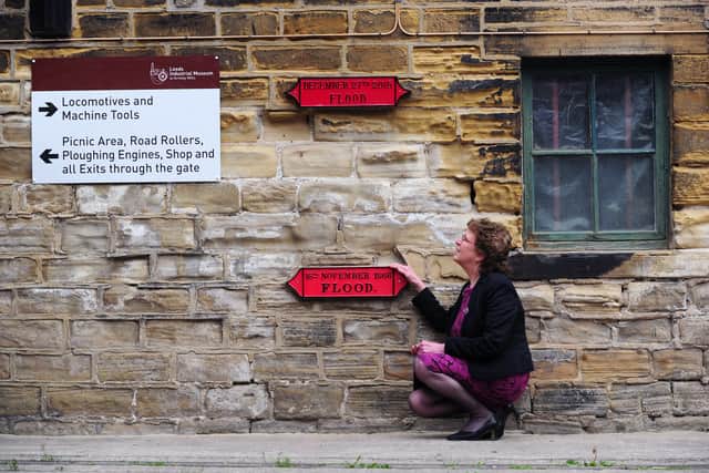 A commemorative plaque was unveiled at Leeds Industrial Museum in recognition of the site’s inspiring recovery from the record Boxing Day floods.