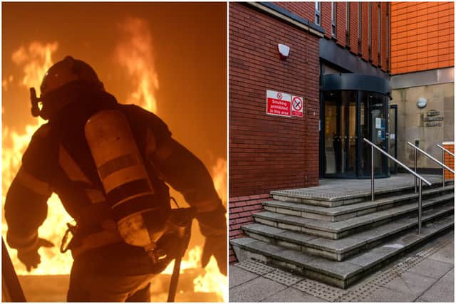 Former firefighter Simon Thirtle, 46, was sentenced at Leeds Crown Court this week for transporting Class A drugs
