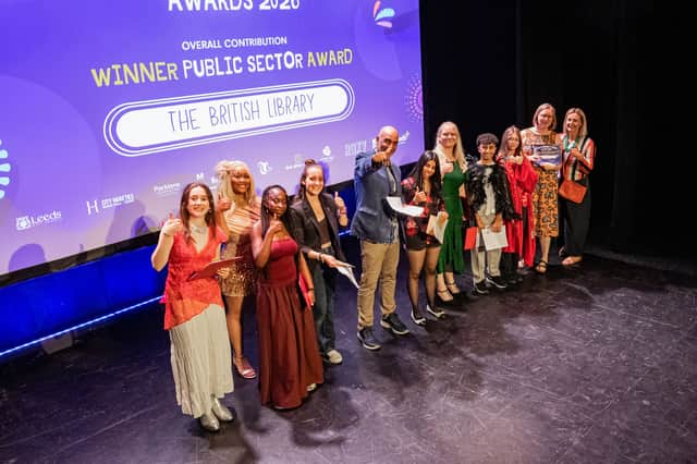 The team from the British Library also scooped a prize at the Child Friendly Leeds Awards.