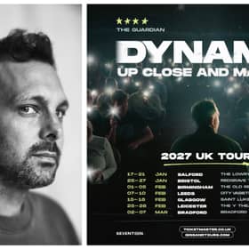 Dynamo returns to Yorkshire in 2027 with his first UK tour in a decade, bringing his acclaimed Up Close and Magical show to Leeds and Bradford.
