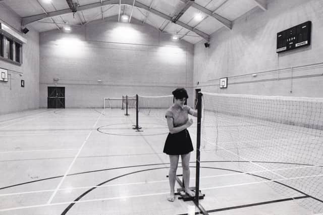 The sports hall at Kirkstall Leisure Centre in June 1985.