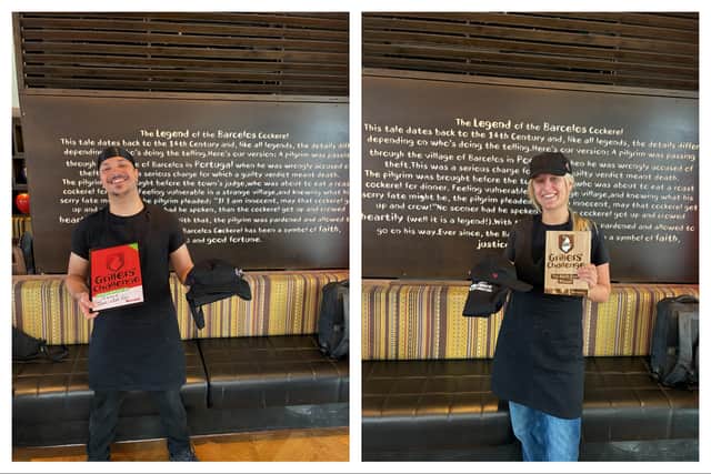 Manny and Mia are finalists in the UK and Ireland leg of the Nando’s Grillers’ Challenge 2026