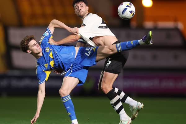 FRESH MOVE: Close for Leeds United's Harry Gray.