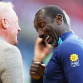 THUMBS UP: From Jimmy Floyd Hasselbaink to a Leeds United midfield transfer target.