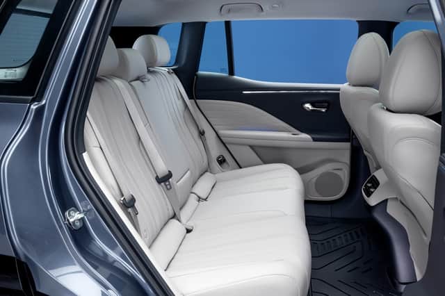 Legroom is great in the back - the boot is less impressive, but it's not bad