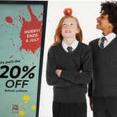 20% off M&S school uniforms until mon,July 6, 2026
