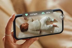The Owlet Dream Sock is a wearable smart baby monitor that tracks pulse rate, oxygen levels and sleep through a companion app