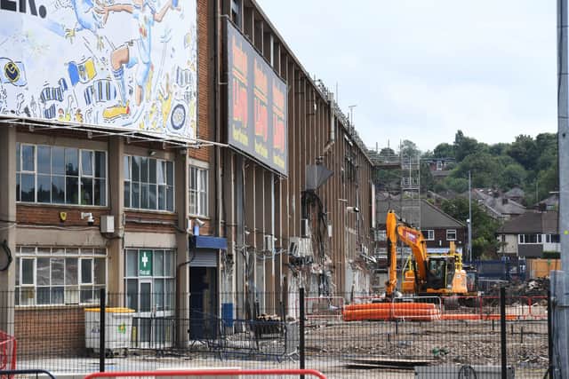 New Elland Road construction images