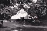 The Lakeside Cafe pictured on the day it was demolished in October 1981.