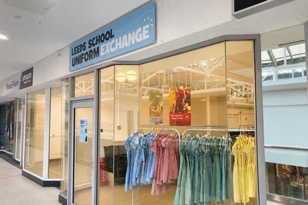 The pop-up school uniform exchange will return to the Merrion Centre this summer