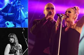 (Clockwise from top right) The Cribs, The Human League and Lydia Lunch are just some of the highlights awaiting Leeds this weekend.