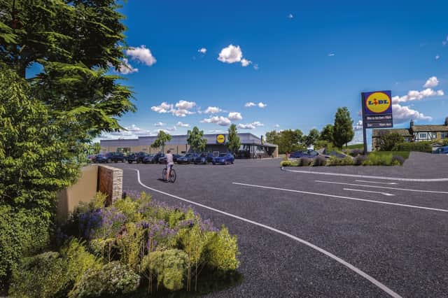 Improvements will be carried out on Haworth Lane in Yeadon under an agreement between the council and the supermarket chain.