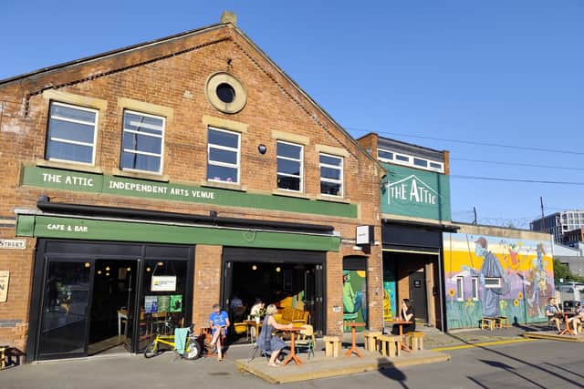 Our reviewer tried The Attic bar in Sheaf Street