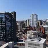  As temperatures continue to soar across the city, photographer Gerard Binks took to high vantage points to capture how the city is basking in continuous sunshine