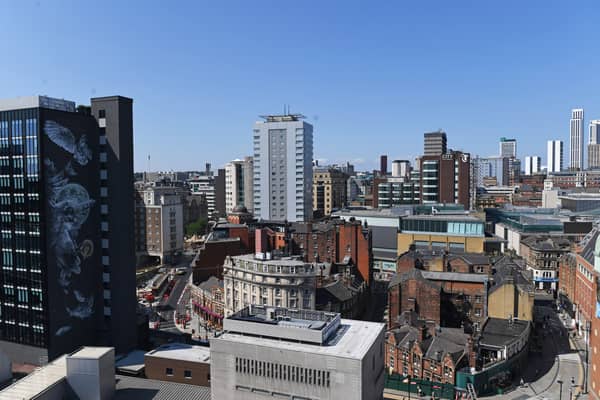  As temperatures continue to soar across the city, photographer Gerard Binks took to high vantage points to capture how the city is basking in continuous sunshine