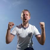 Daniel Bullen, a Harry Kane lookalike from Bradford, West Yorkshire .