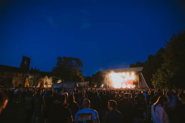 Kirkstall Abbey served as the backdrop to Madness and Embrace in 2024.