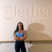 Holly Leach is the founder of Pilates business Elethea Studios 