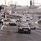 The opening of Sheepscar Interchange in February 1983.