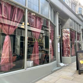 Jasper at Leeds Grand Arcade