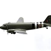 Battle of Britain Memorial Flight Dakota is set to head over Leeds this weekend. 