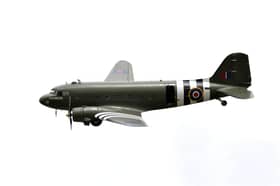 Battle of Britain Memorial Flight Dakota is set to head over Leeds this weekend. 