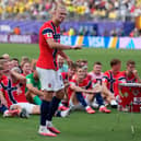 VIKINGS WARNING: From Leeds United fans as England await Norway and Erling Haaland in Saturday night's World Cup quarter-final.