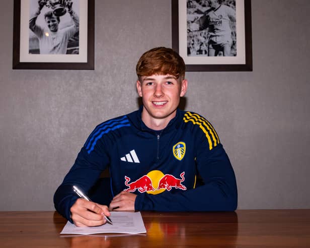 DEAL: For Leeds United Academy forward Jacob Render.
