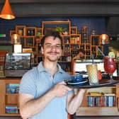 13th July 2026
Leeds Summer Served campaign.
Pictured owner Nuno inside Grounded & Co, Leeds
Picture Gerard Binks