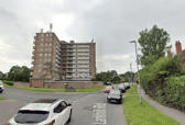 A man is in hospital with serious injuries following an incident on Larkhill Road.